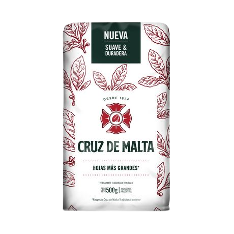 Yerba x500 Cruz de Malta Suave