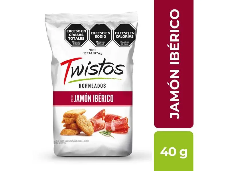 Twistos x40gs Jamon